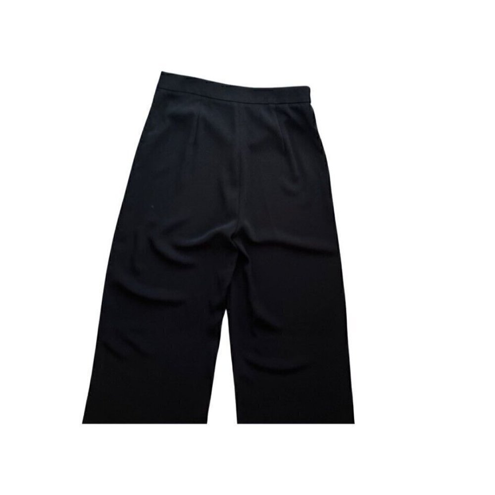 Nasty Gal Black Wide Leg High Waist Palazzo Pants Size S - Picture 13 of 14